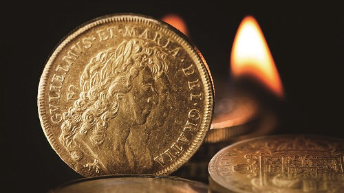 アンティークコインのご紹介-奇跡の1枚 5ギニー編-UNIVERSAL COIN