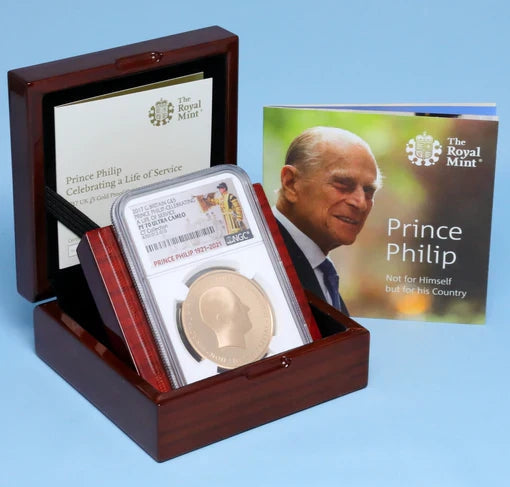 販売実績-イギリス 2017年 フィリップ殿下 ご公務引退記念 5ポンド金貨 PF70UCAM:4701012-010-UNIVERSAL COIN