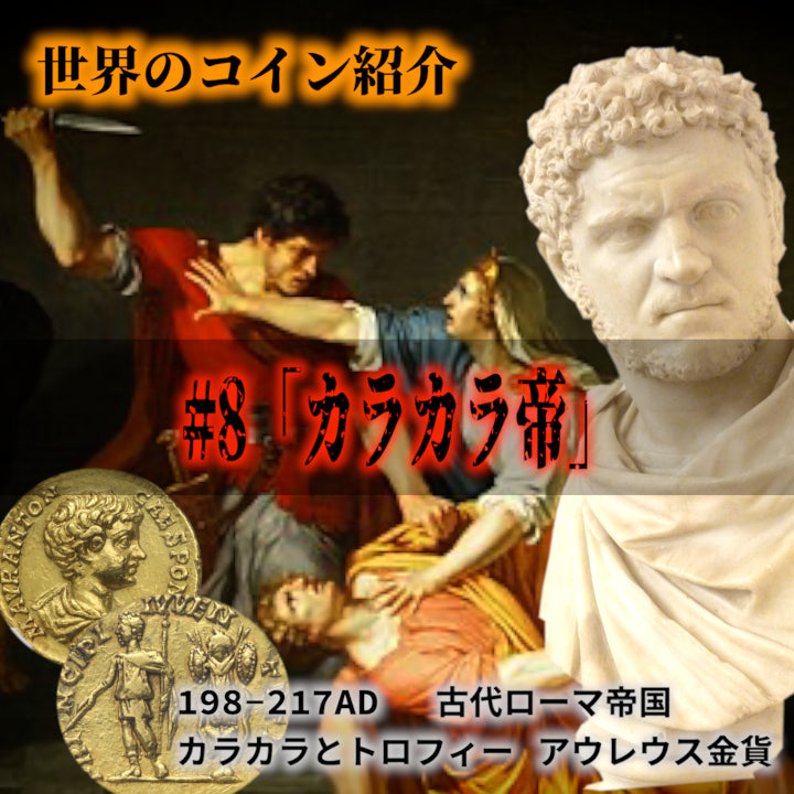 世界のコインご紹介#08「カラカラ帝」