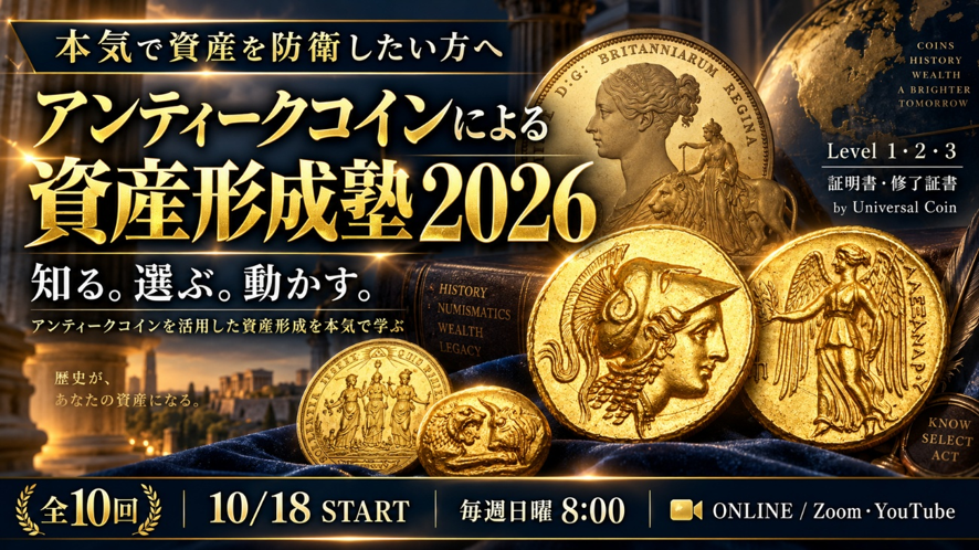 本気で資産を防衛したい方向け 『資産形成塾2026』募集いたします