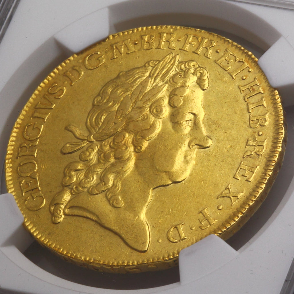 販売実績-イギリス 1726年 ジョージ1世 5ギニー金貨 AU55-UNIVERSAL COIN