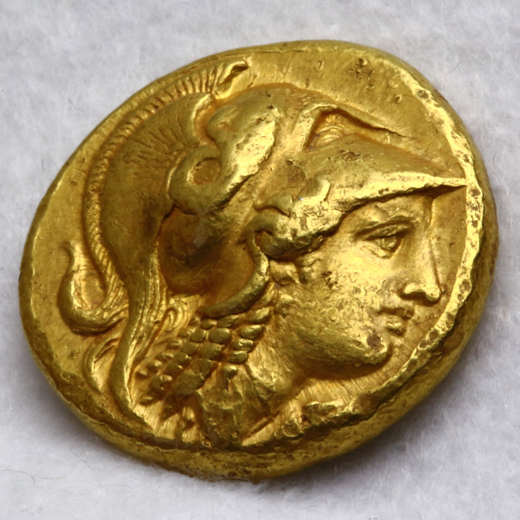 販売実績-古代マケドニア 336-323BC アレキサンダー大王 2スターテル金貨(未鑑定)-UNIVERSAL COIN