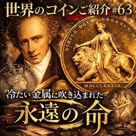 世界のコインご紹介#63 「冷たい金属に吹き込まれた永遠の命~天才彫刻家ワイオンが遺した5枚の奇跡~」