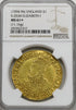 イギリス 1594-96年 エリザベス1世 1ポンド金貨 S-2534 MS61+:3953923-017