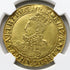 イギリス 1594-96年 エリザベス1世 1ポンド金貨 S-2534 MS61+:3953923-017