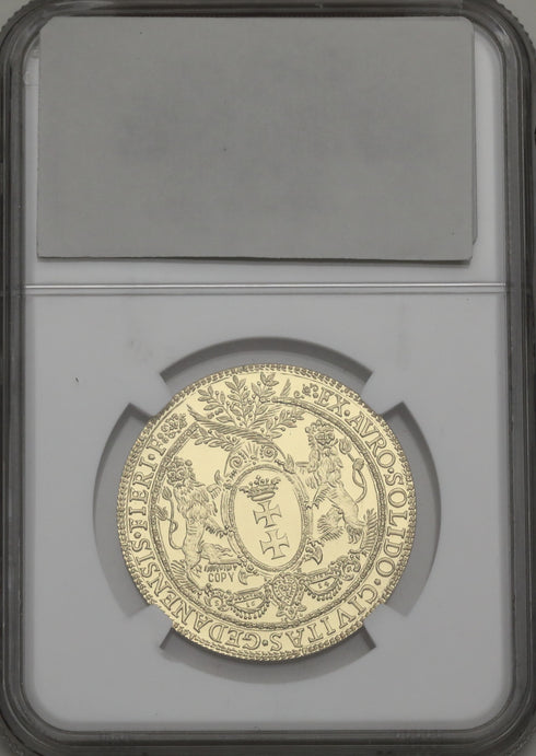 ポーランド 1977年 ジギスムント3世 5ダカット金貨 PF69UCAM Restrike:3807998-020