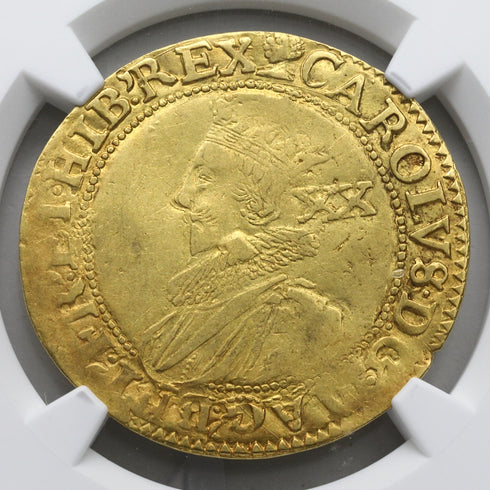 イギリス 1626-27年 チャールズ1世 ユナイト金貨 XF40:6380983-047