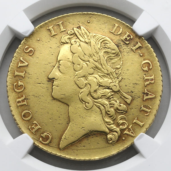 イギリス 1738年 ジョージ2世 2ギニー金貨 XF45:6342574-001