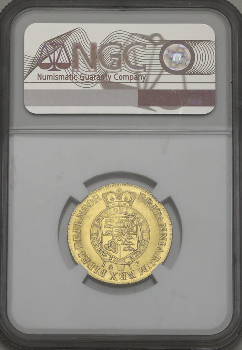 イギリス 1813年 ジョージ3世 ミリタリーギニー金貨 AU58:6768970-009-UNIVERSAL COIN