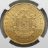 フランス 1862年A ナポレオン3世 100フラン金貨 MS64:4170933-006