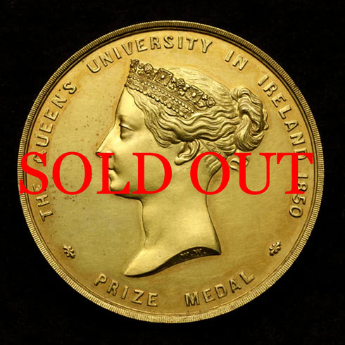 イギリス 1863年 ヴィクトリア女王 クイーンズ大学ベルファスト 金メダル 裸
