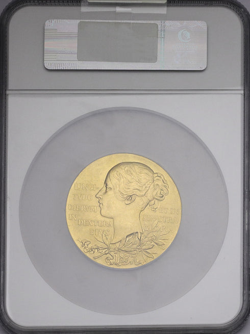 イギリス 1897年 ヴィクトリア女王 即位60周年記念 金メダル MS61:3892961-002-UNIVERSAL COIN