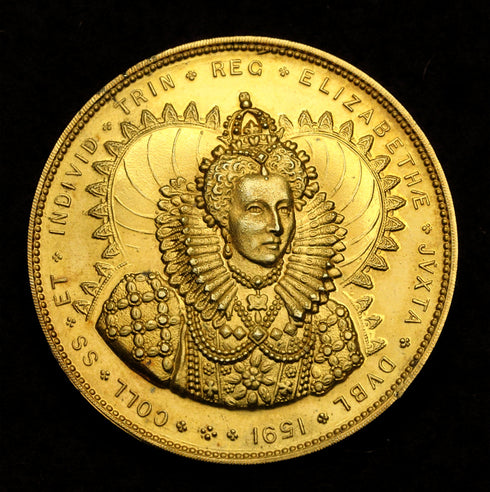 イギリス 1922年 エリザベス1世 ダブリン大学 トリニティ・カレッジ 金メダル 裸