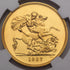 イギリス 1937年 ジョージ6世 5ポンド金貨 PF65UCAM:4492502-001