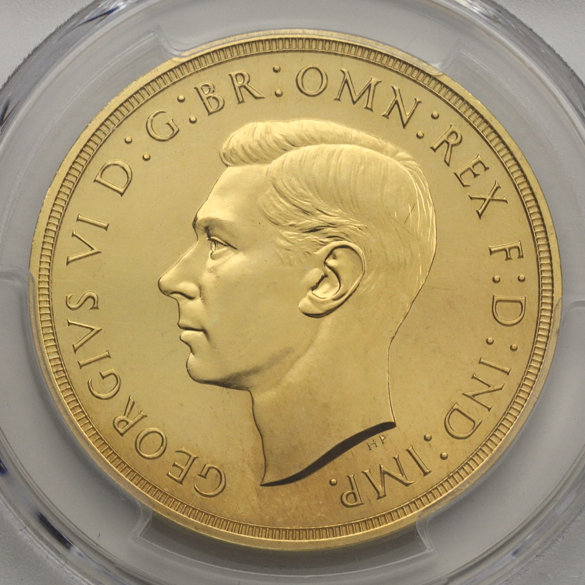 イギリス 1937年 ジョージ6世 5ポンド金貨 PR64：82118411