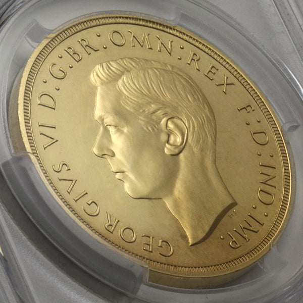 イギリス 1937年 ジョージ6世 5ポンド金貨 PR64:82118411