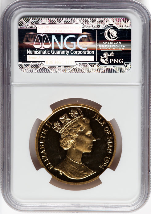 マン島 1994年 ノーブル 1oz 金貨 PF69UCAM:3320307-021