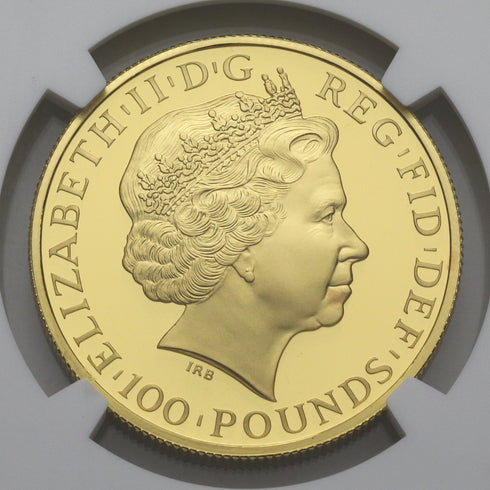 イギリス 2014年 ブリタニア 100ポンド金貨 6枚セット PF68UCAM:6770177-003