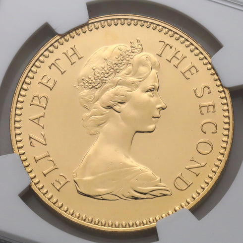 イギリス領ローデシア 1966年 エリザベス2世 5ポンド金貨 3枚セット PF63 : 4677121-001