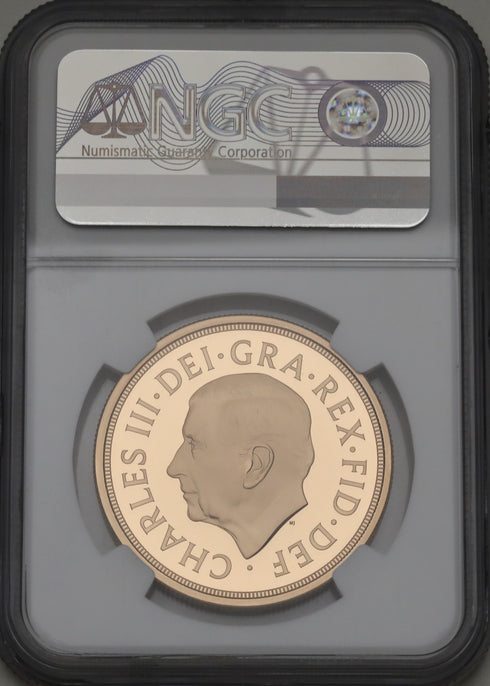イギリス 2022年 エリザベス2世 追悼記念 5ポンド金貨 5枚セット PF70UCAM:6673460-005