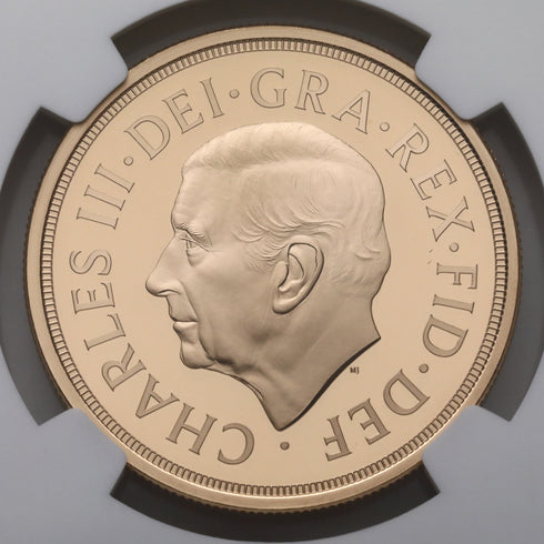 イギリス 2022年 エリザベス2世 追悼記念 5ポンド金貨 5枚セット PF70UCAM:6673460-005