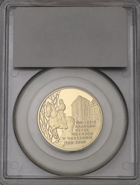 ポーランド 2004年 ワルシャワ美術アカデミー 創立100周年記念 200ズウォティ金貨 PR69DCAM:21821841