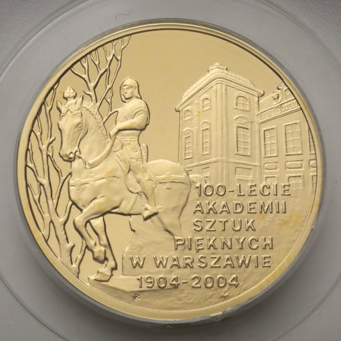 ポーランド 2004年 ワルシャワ美術アカデミー 創立100周年記念 200ズウォティ金貨 PR69DCAM:21821841
