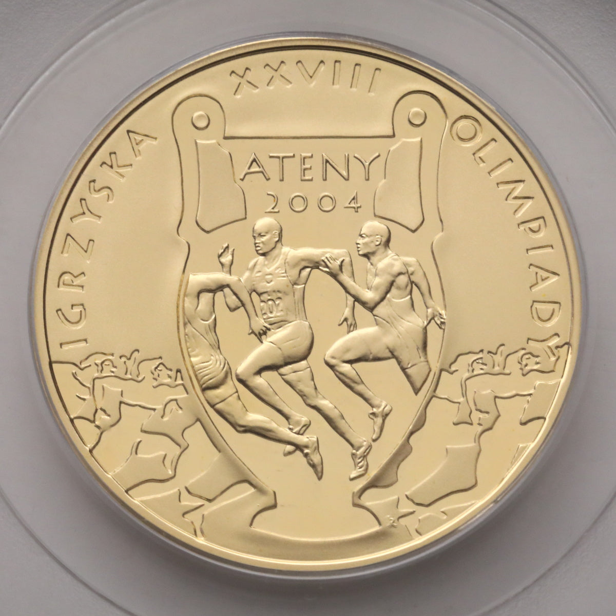 ポーランド 2004年 アテネオリンピック開催記念 200ズウォティ金貨
