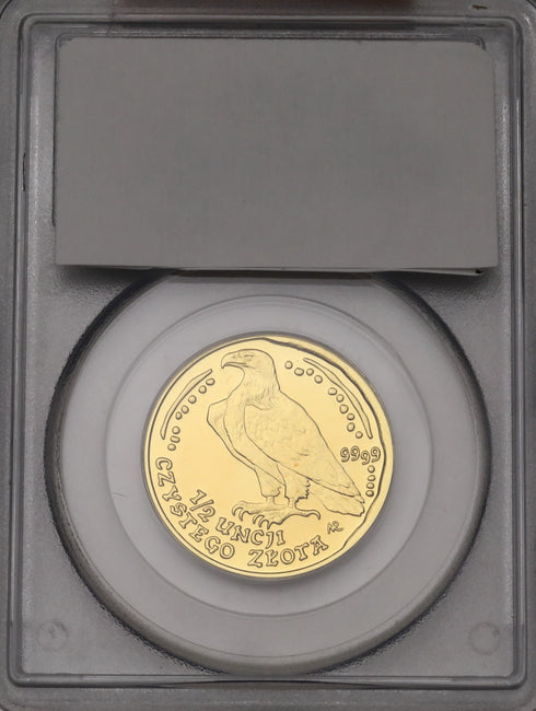 ポーランド 2004年 ワルシャワ蜂起60周年記念 200ズウォティ(1/2oz)金貨 MS69:21896602