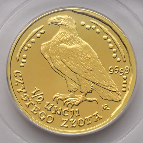 ポーランド 2004年 ワルシャワ蜂起60周年記念 200ズウォティ(1/2oz)金貨 MS69:21896602