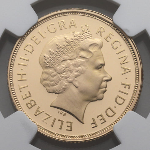イギリス 2005年 ナイト&ドラゴン ソブリン金貨 PF70UCAM:8463984-003