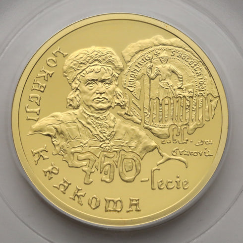 ポーランド 2007年 クラクフ市制定1250周年記念 200ズウォティ金貨 PR69DCAM:13830766