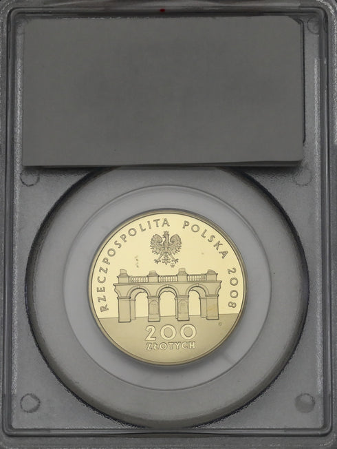 ポーランド 2008年 独立90周年記念 200ズウォティ金貨 PR69DCAM:13616050