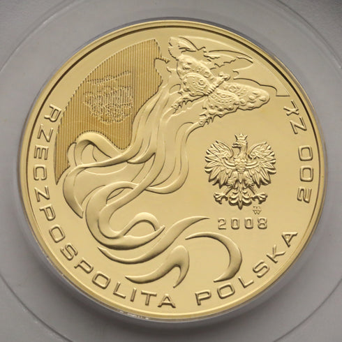 ポーランド 2008年 北京オリンピック開催記念 棒高跳び 200ズウォティ金貨 PR70DCAM:13533502