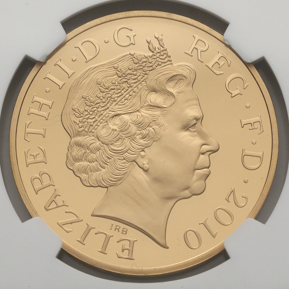 2010年イギリス 王政復古350周年記念 5ポンド 金貨 NGC PF70UC イギリス 2010年 王政復古350年記念 5ポンド金貨 PF70UCAM