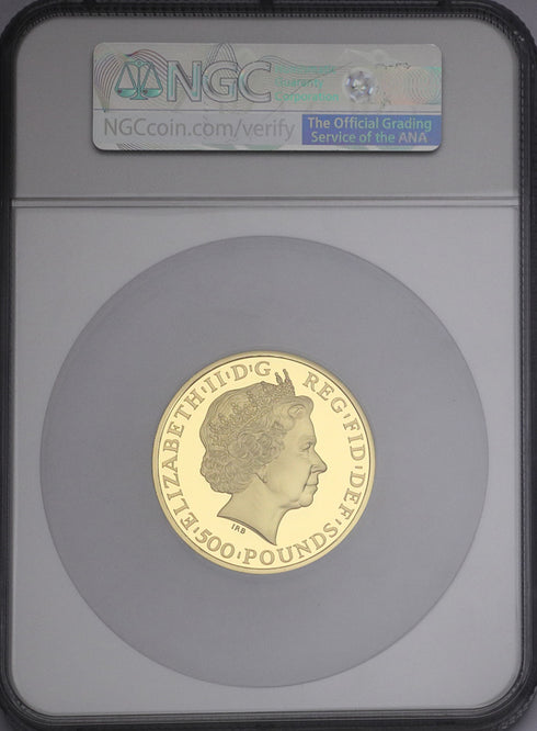 イギリス 2014年 ブリタニア 500ポンド(5oz)金貨 PF70UCAM:5880754-001-UNIVERSAL COIN