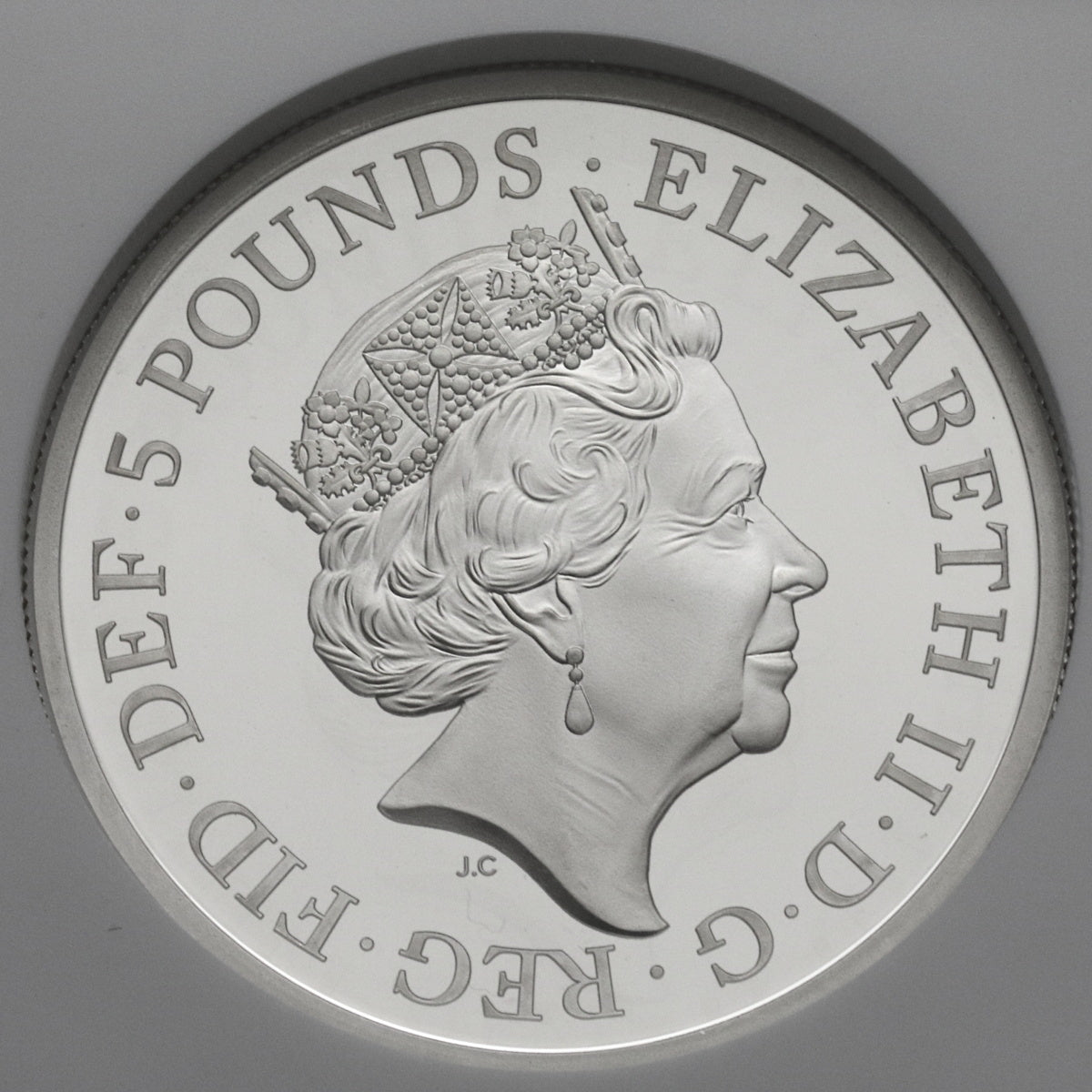 イギリス 2019 ロンドン塔 ヨーマン ウォーダーズ 5ポンド 銀貨 PF69 Tower of London Yeoman Warders 2019 £5 Silver Proof Coin