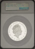 イギリス 2020年 エリザベス2世 スリーグレイシス 10ポンド 5oz 銀貨 PF70UCAM:6029854-003