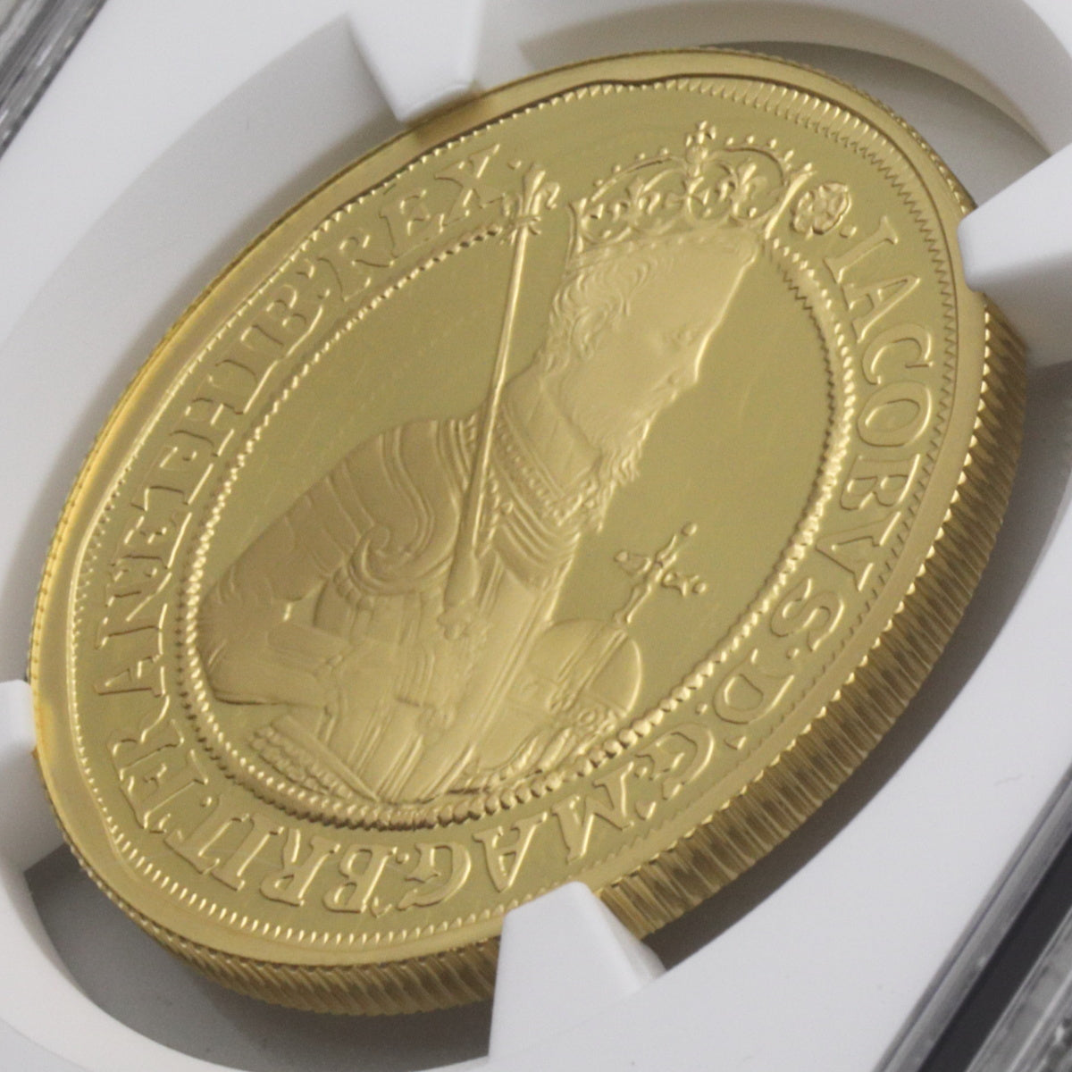 イギリス 2022年 ジェームズ1世 100ポンド(1oz)金貨 PF70UCAM