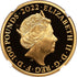 イギリス 2022年 ジョージ1世 100ポンド 1oz 金貨 PF70UCAM:6573636-001