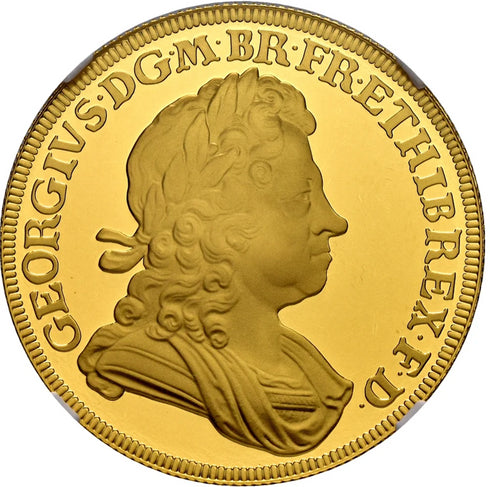 イギリス 2022年 ジョージ1世 100ポンド 1oz 金貨 PF70UCAM:6579283-068