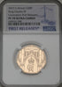 イギリス 2023年 チャールズ3世 戴冠記念 50ペンス金貨 PF70UCAM:6383321-008