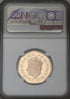 イギリス 2023年 チャールズ3世 戴冠記念 50ペンス金貨 PF70UCAM:6383321-008