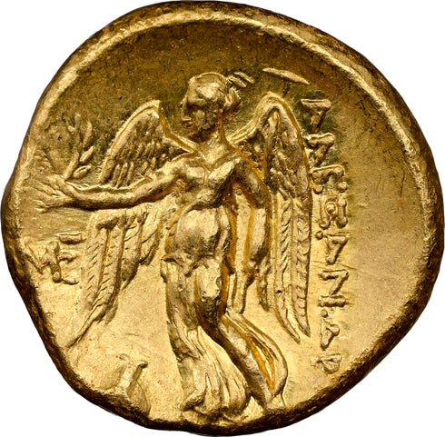 古代マケドニア王国 336-323BC アレキサンダー大王 スターテル金貨 Ch AU Strike: 5/5 Surface: 4/5 : 8748438-018