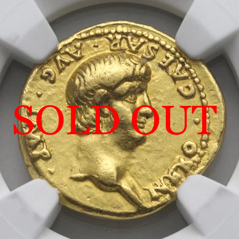 古代ローマ帝国 AD54-68 ネロ アウレウス金貨 Ch VF Strike5/5,Surface3/5:6769153-002