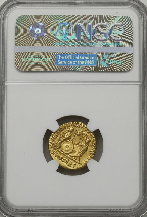 古代ローマ帝国 27BC-AD14 アウグストゥス アウレウス金貨 Ch AU Strike4/5 Surface3/5:2069906-003-UNIVERSAL COIN