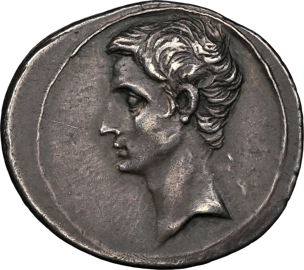 古代共和制ローマ 31－30BC オクタヴィアヌス/勝利の女神ニケ