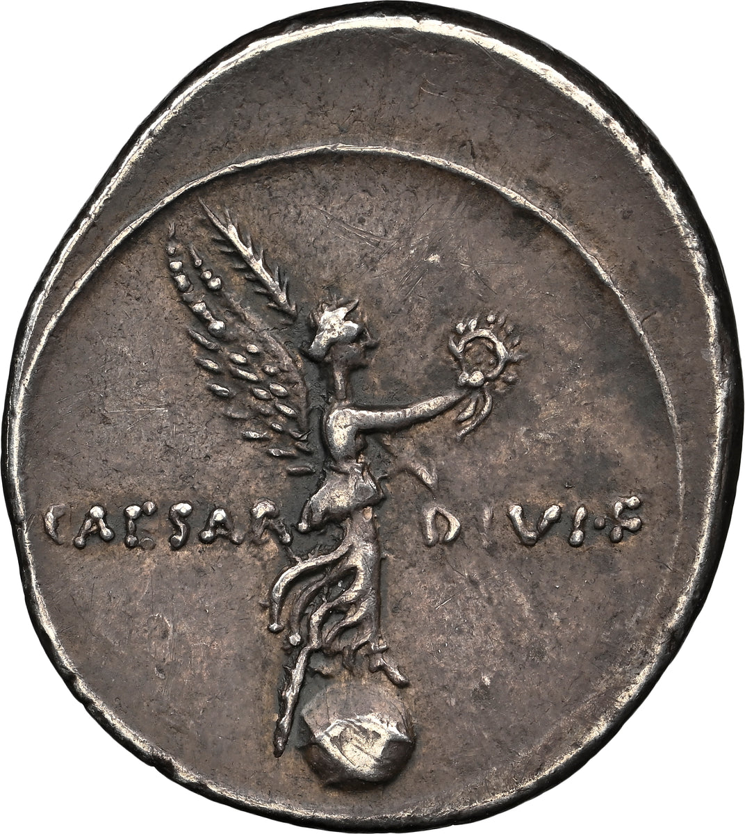 古代共和制ローマ 31－30BC オクタヴィアヌス/勝利の女神ニケ