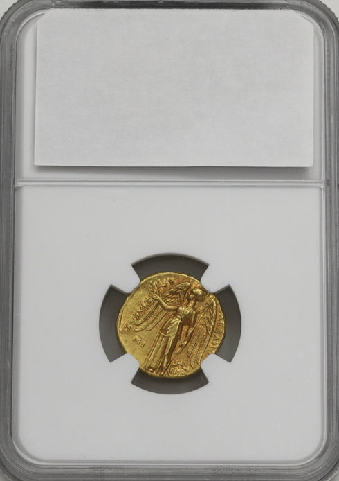 古代マケドニア王国 336-323BC アレキサンダー大王 スターテル金貨 Ch AU Strike5/5,Surface5/5 Fine Style:6822946-001
