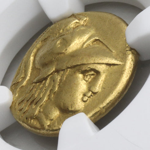 古代マケドニア王国 336-323BC アレキサンダー大王 スターテル金貨 Ch VF Strike5/5,Surface2/5:6136757-008